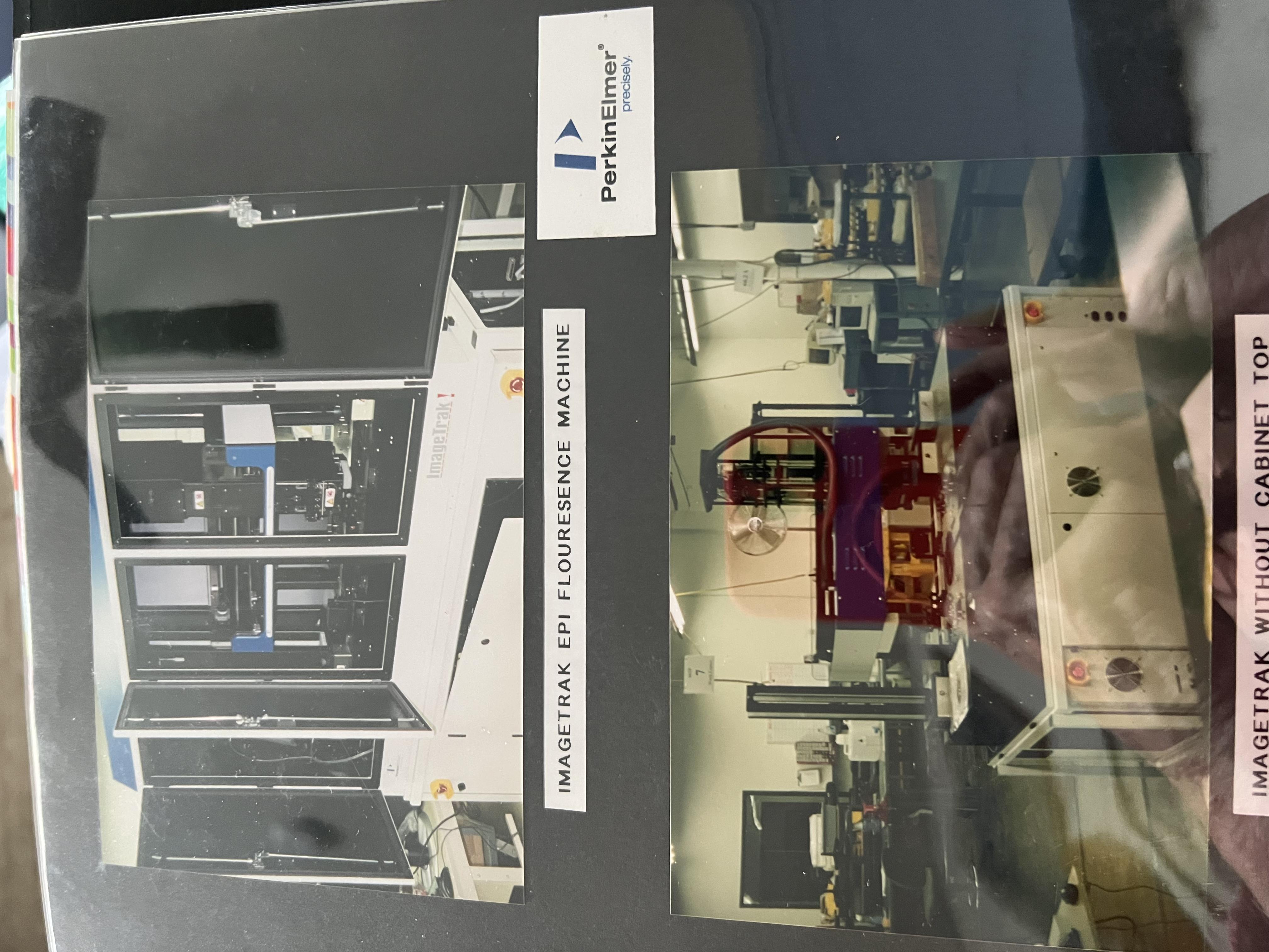 ImageTrak Epi-Fluorescence Machine (PerkinElmer) — precision scientific instrument built by Michael